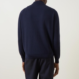 Textured Zip-Through Bomber Jacket