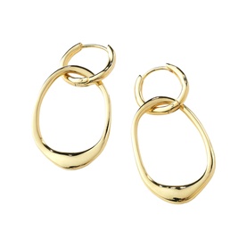 Kindred Drop Hoop Earrings