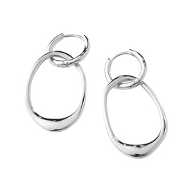 Kindred Drop Hoop Earrings