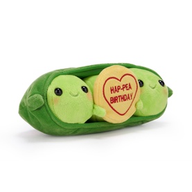 Hap-Pea Birthday, Pete & Penelope Peas 18cm