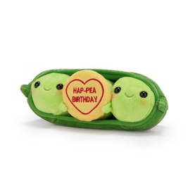 Hap-Pea Birthday, Pete & Penelope Peas 18cm