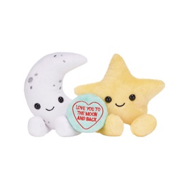 Love You to the Moon & Back, Moon & Star 13cm