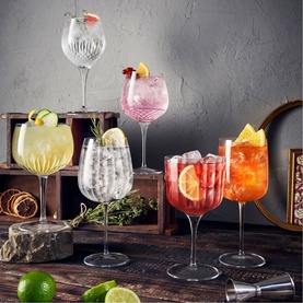 Bach Sloe Gin Glasses 600ml x 2