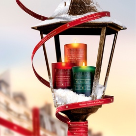 Set of Three Holiday Candle Gift Set