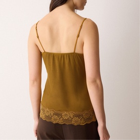 Lace Trim Camisole Top