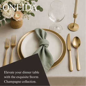 Storm Champagne Cutlery Set 20-Piece