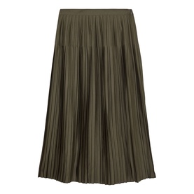 Savannah Satin Pleated Skirt
