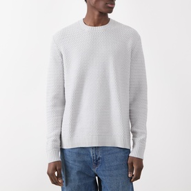 Textured Knit Sweater
