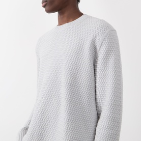 Textured Knit Sweater