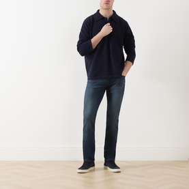 Lennox Mid-Rise Slim Leg Jeans