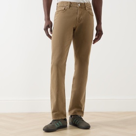 Normandie Mid-Rise Straight Leg Jeans