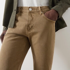 Normandie Mid-Rise Straight Leg Jeans