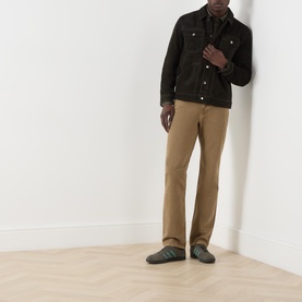 Normandie Mid-Rise Straight Leg Jeans