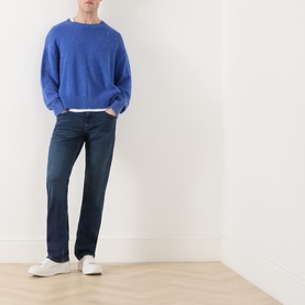Normandie Mid-Rise Straight Leg Jeans