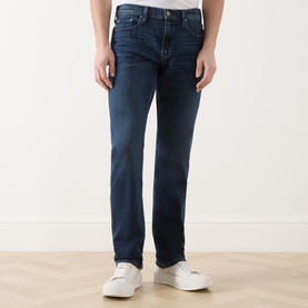 Normandie Mid-Rise Straight Leg Jeans