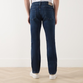 Normandie Mid-Rise Straight Leg Jeans