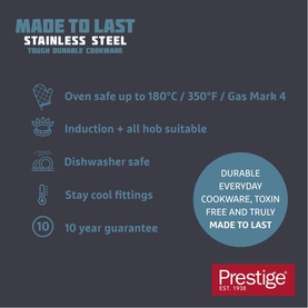Made To Last Stainless Steel Frypan 21cm