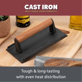 Cast Iron Grill Press