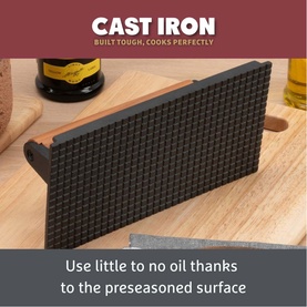 Cast Iron Grill Press