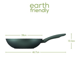 Earth Friendly Wok 28cm