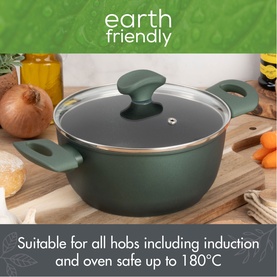 Earth Friendly Covered Stockpot 24cm
