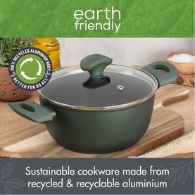 Earth Friendly Covered Stockpot 24cm