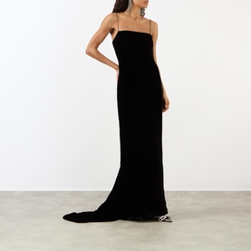 Velvet Evening Dress