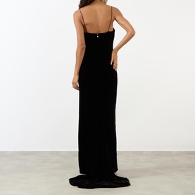 Velvet Evening Dress