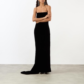 Velvet Evening Dress