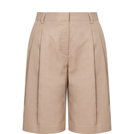 High-Rise Bermuda Shorts