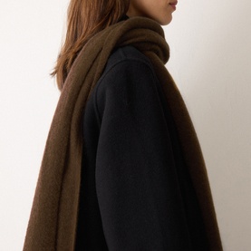 Soft Gauzy Knit Scarf