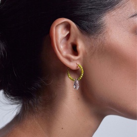 Cosmic Cactus Hoop Earrings