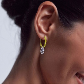 Cosmic Cactus Hoop Earrings