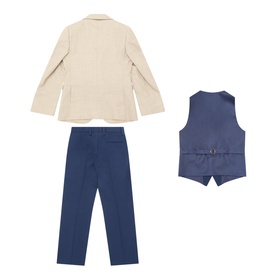 Lucus Check Three-Piece Suit