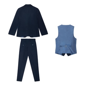 Phillip Patterned Three-Piece Suit