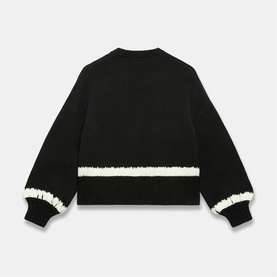Cuff Detail Pullover Sweater