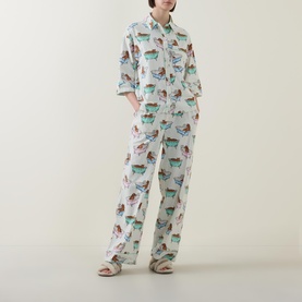 Bubble Bath Leopard Pyjama Set