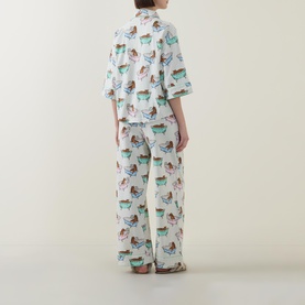Bubble Bath Leopard Pyjama Set