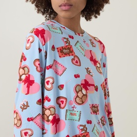 Sweets Print Pyjama Set