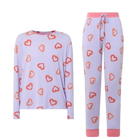 Shrimp Heart Pyjama Set