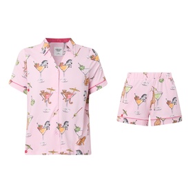 Martini Top & Shorts Pyjama Set