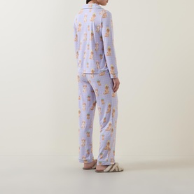 Spa Dog Grid Pyjama Set