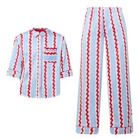 Wavy Stripe Pyjama Set