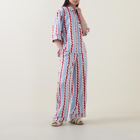 Wavy Stripe Pyjama Set