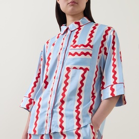 Wavy Stripe Pyjama Set