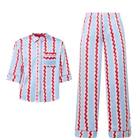 Wavy Stripe Pyjama Set