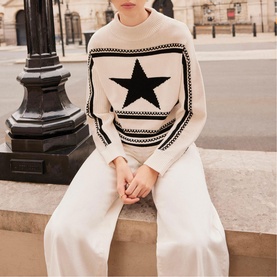 Star Stitch Sweater