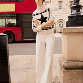 Star Stitch Sweater