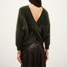 Fill Twist-Detail Sweater