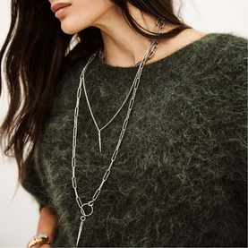 Fill Twist-Detail Sweater